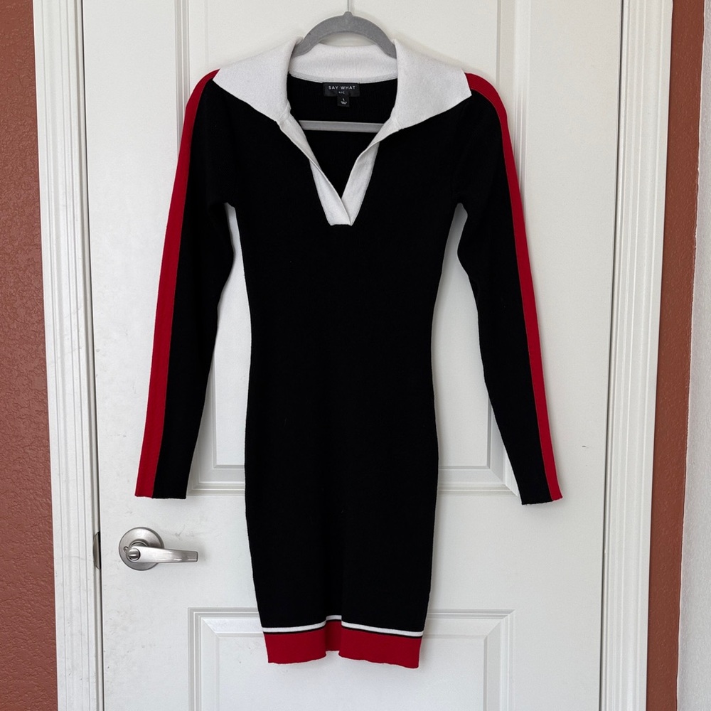 Say What NYC Women’s Dress. Size L🖤 EUC